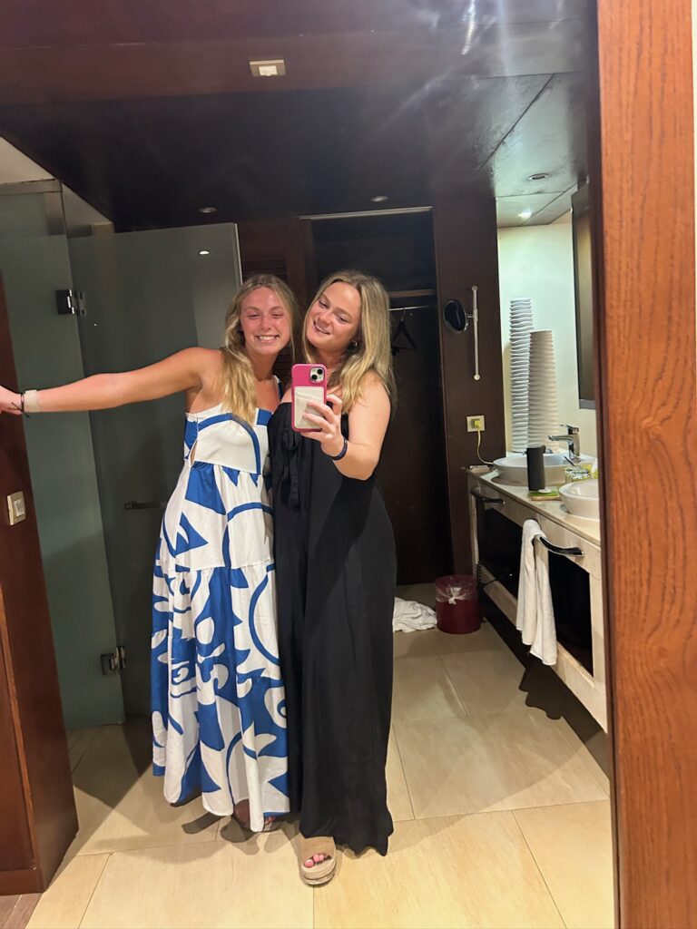 my best friend and me